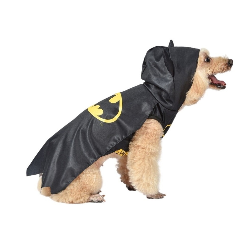 DC Comics Batman Pet Halloween Costume Dog Hoodie Cape Small
